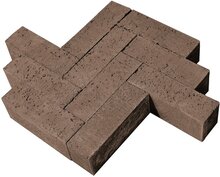 Schellevis Oudhollands Dikformaat 21x7x8  Taupe