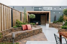 Art Bricks Waalformaat 5x20x6,5cm ruijsdael geel/bruin sfeer