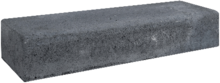 Retro Betonbiels 60x20x12cm zwart