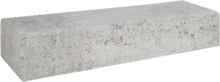 Retro Betonbiels 60x20x12cm grijs