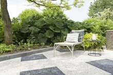 Retro Betonbiels 60x20x12cm grijs sfeer