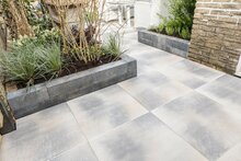 Classico Block 45x12,5x12,5cm grijs/zwart