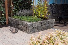 Cliff Walling 30x12x12cm grijs/zwart