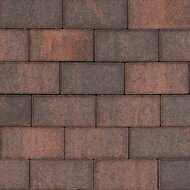 BKK 21x10,5x7 cm Rood-zwart