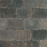 Top Trommelsteen 30x20x6 cm Bruin-Antraciet - Paviment